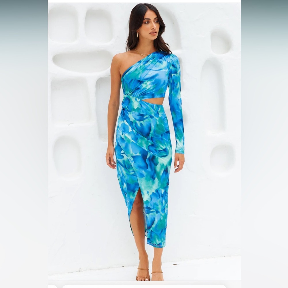 Hello Molly Oceanic World midi dress